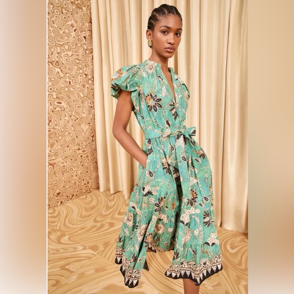 Authentic The Ottilie Dress from Ulla Johnson is crafted from printed poplin.